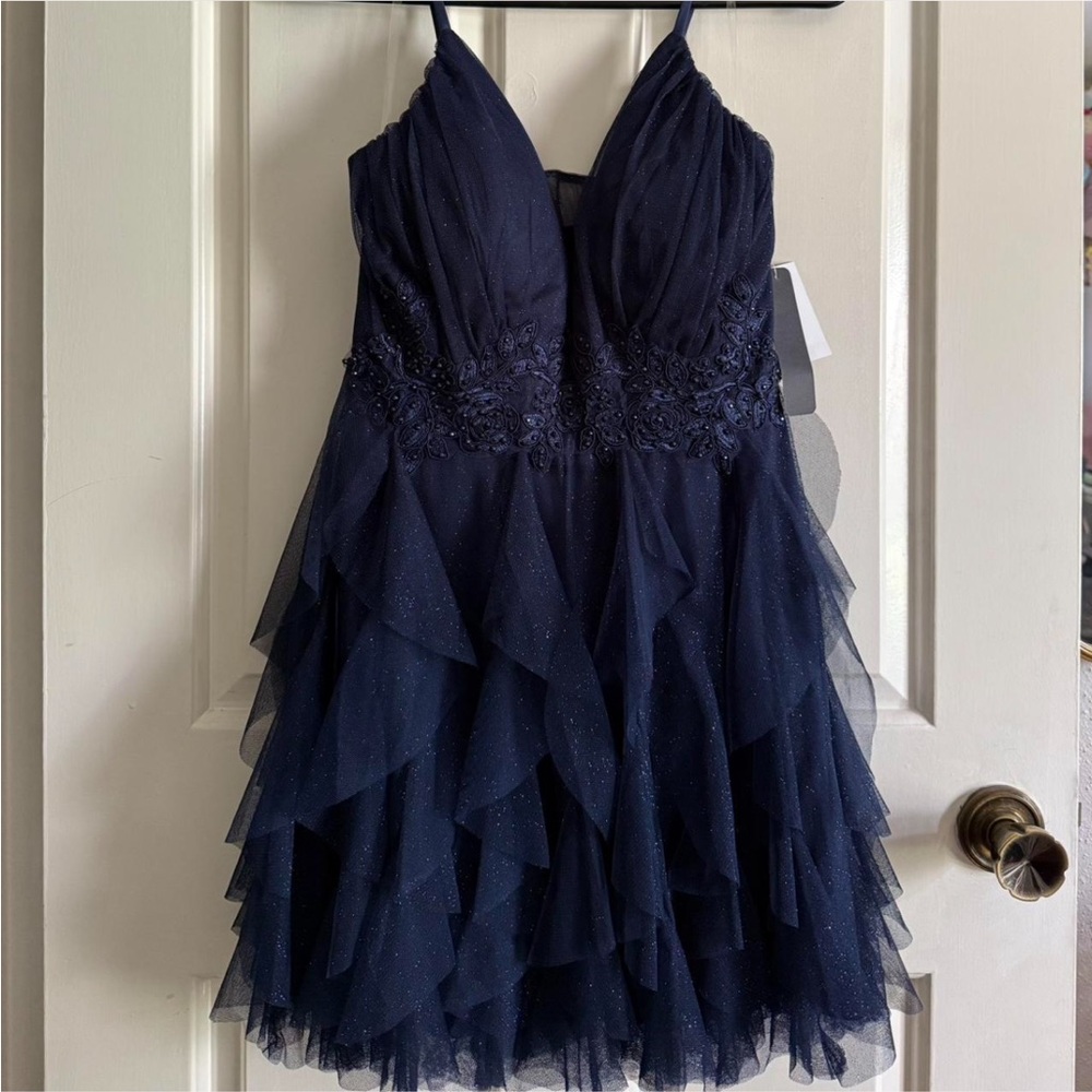 Radiance Couture Navy Dress